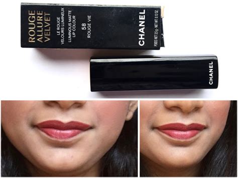 rouge allure velvet chanel 58|Chanel Rouge velvet review.